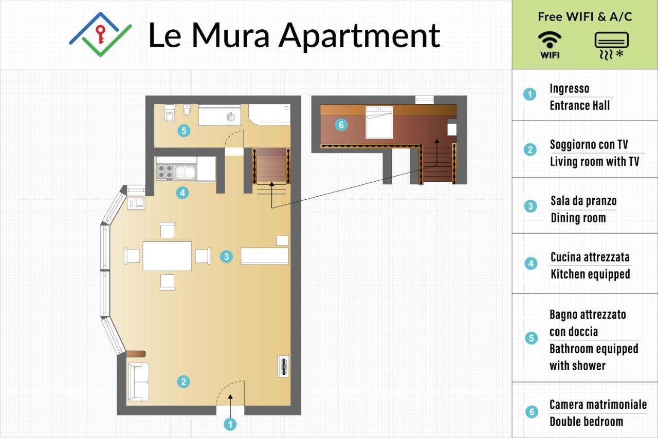 Le Mura Apartment By Tuscanywego بيزا المظهر الخارجي الصورة